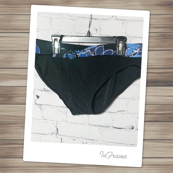 NWT Profile Designer Floral Hipster Bikini Bottoms - Picture 1 of 7